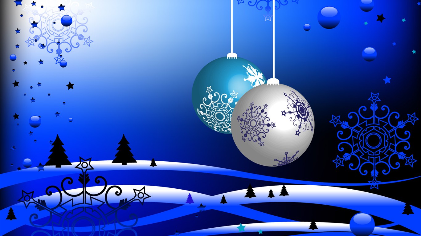 Exquisite Christmas Theme HD Wallpapers #5 - 1366x768