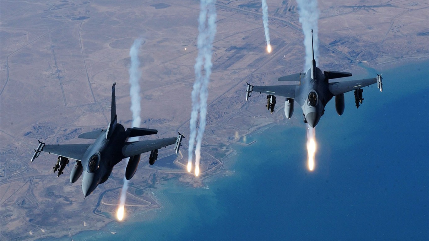 Wallpaper heroic military air equipment #1 - 1366x768