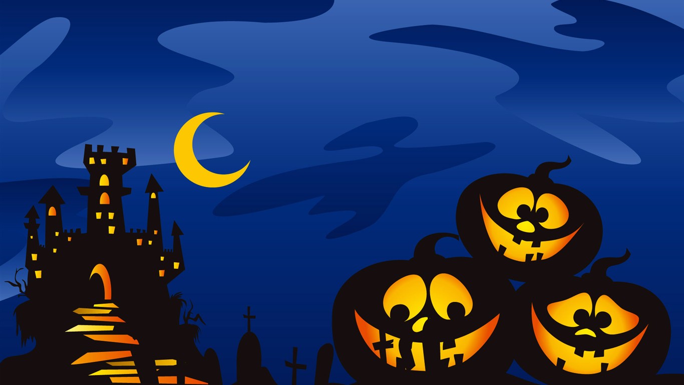 Halloween HD Wallpaper #7 - 1366x768