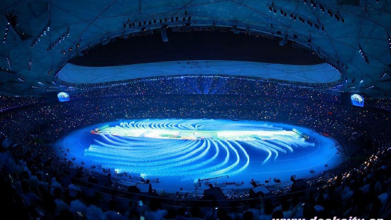 2008 Beijing Olympic Games Opening Ceremony Wallpapers #38 - 1366x768