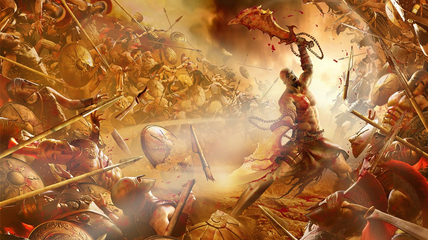 God of War HD Wallpaper #12 - 1366x768