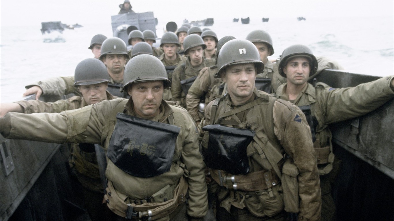 Saving Private Ryan Album Fond d'écran #6 - 1366x768