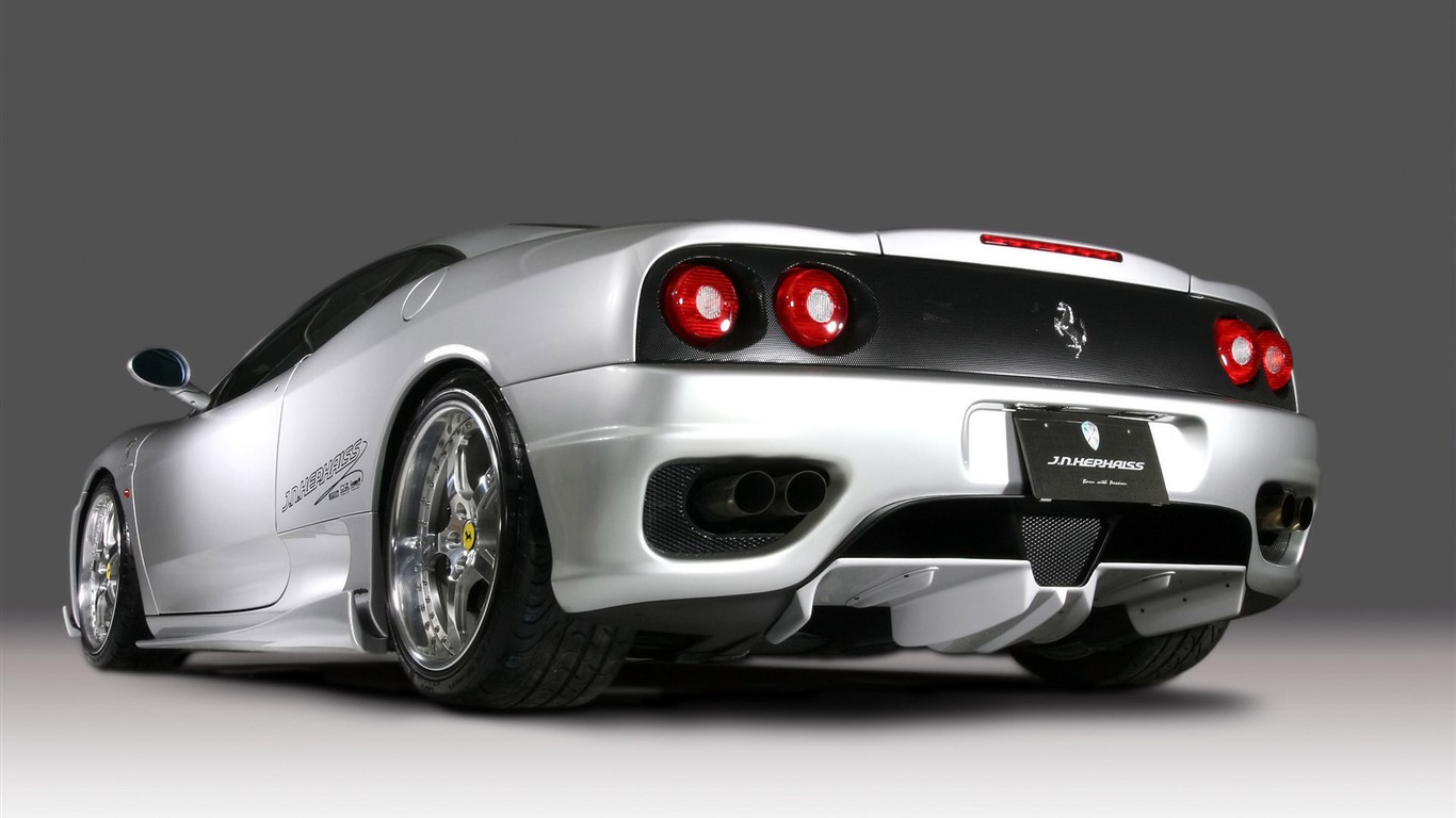 Белый Череп Ferrari F430 стола #11 - 1366x768