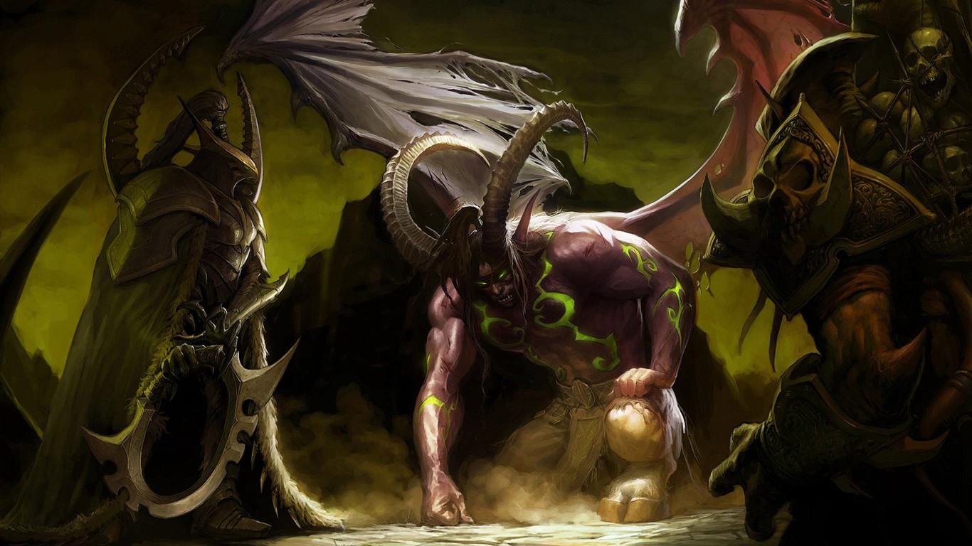 World of Warcraft Album Fond d'écran HD #8 - 1366x768