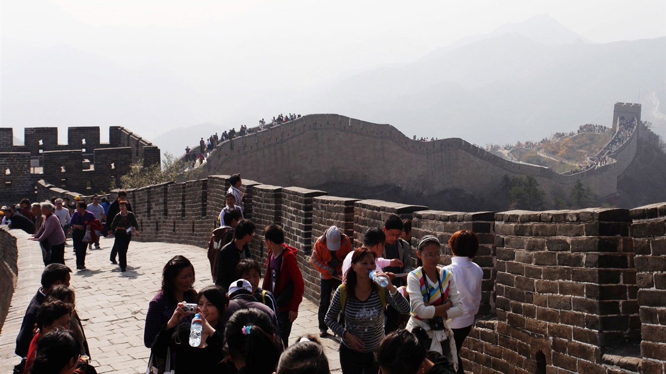 Beijing Tour - Gran Muralla Badaling (obras GGC) #6 - 1366x768