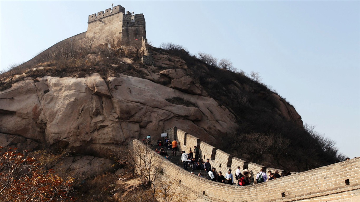 Beijing Tour - Gran Muralla Badaling (obras GGC) #8 - 1366x768
