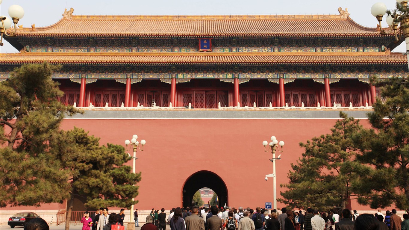 Тур Пекин - на площади Тяньаньмэнь (GGC работ) #4 - 1366x768