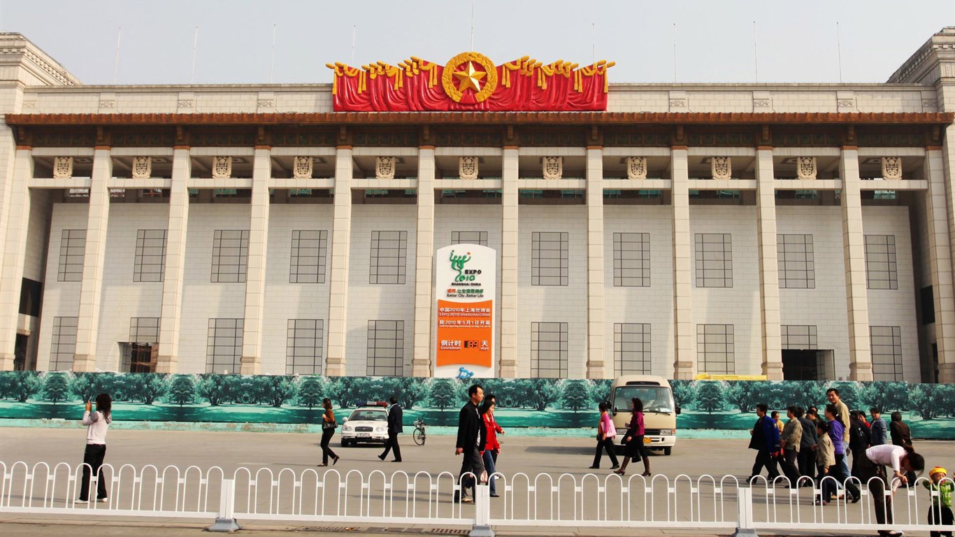 prohlídka Pekingu - na náměstí Nebeského klidu (GGC práce) #15 - 1366x768