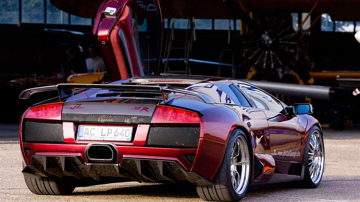 Lamborghini LP-640 обоев #6 - 1366x768