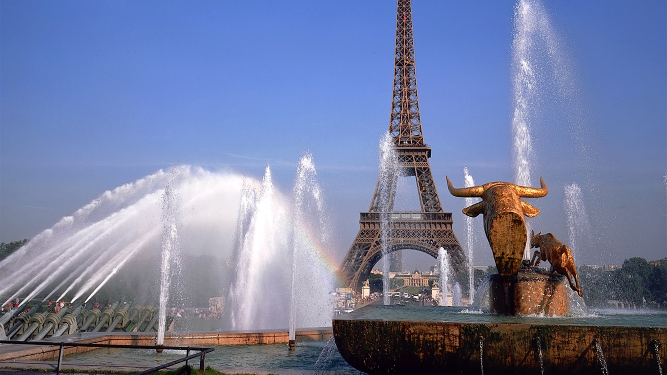 Paris, the beautiful scenery wallpaper #2 - 1366x768