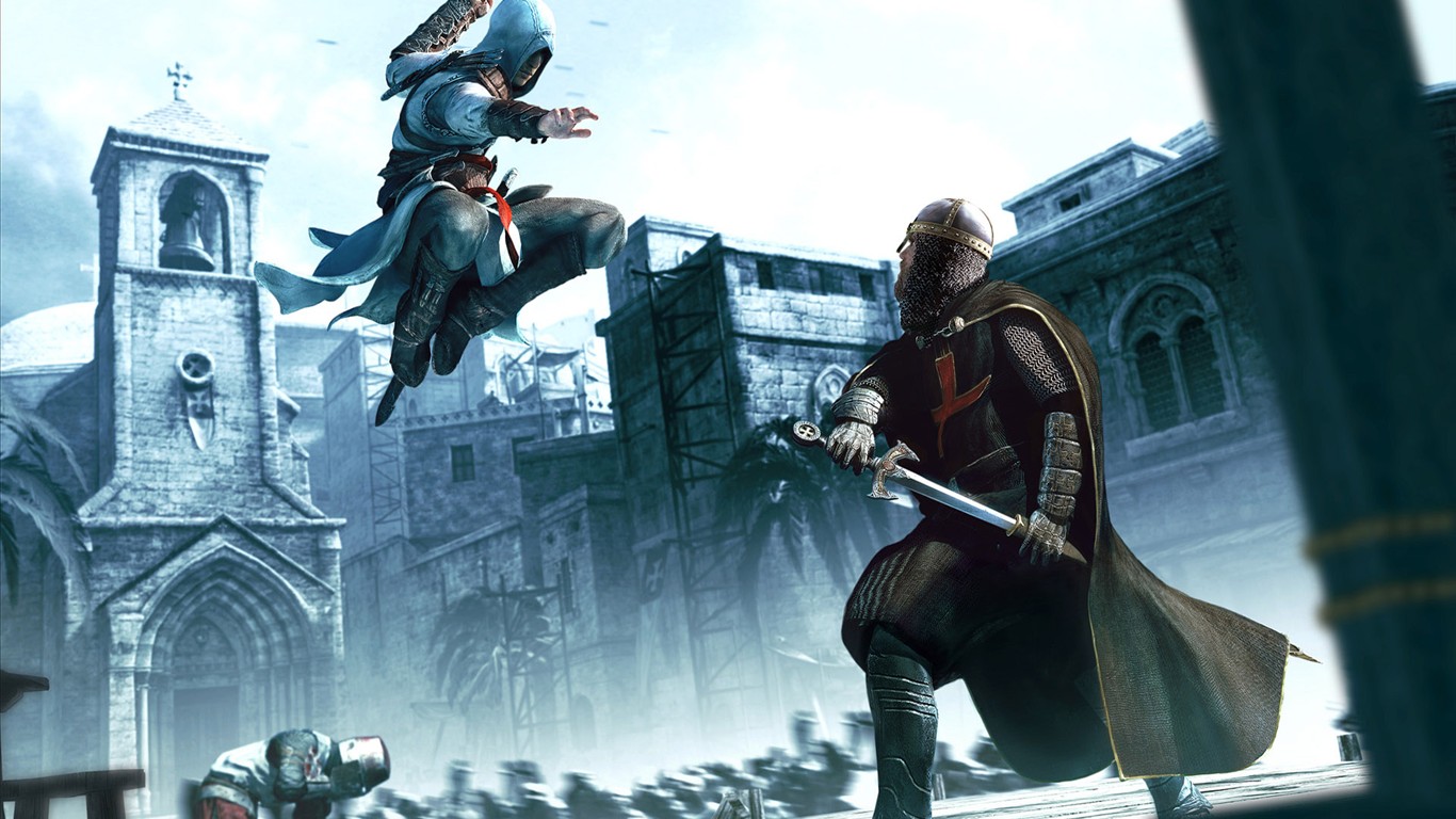 Assassin's Creed fond d'écran de jeux HD #2 - 1366x768