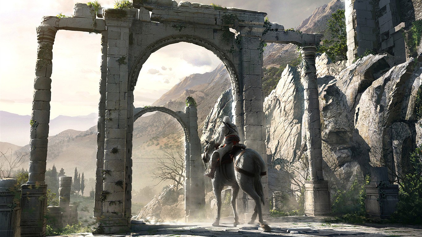 Assassin's Creed fond d'écran de jeux HD #9 - 1366x768