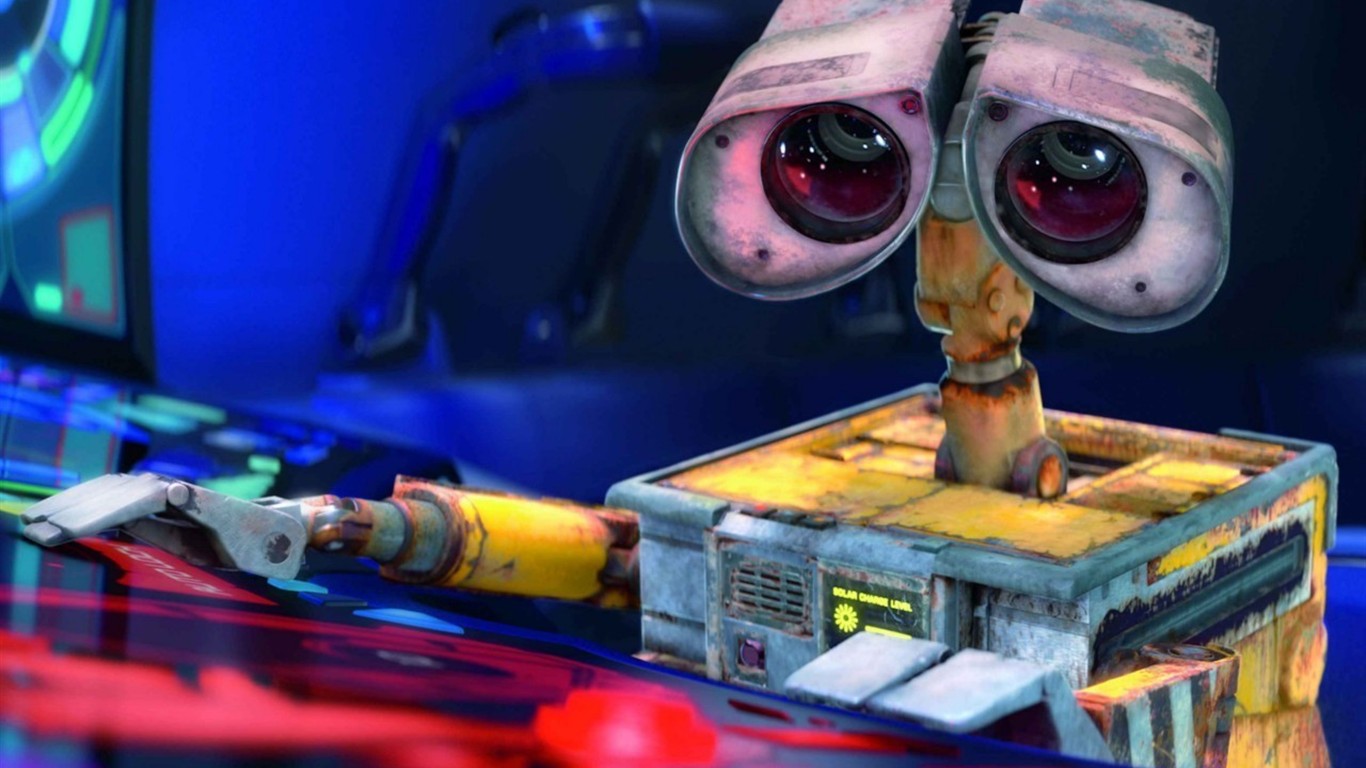 Robot WALL E Story fond d'écran #1 - 1366x768