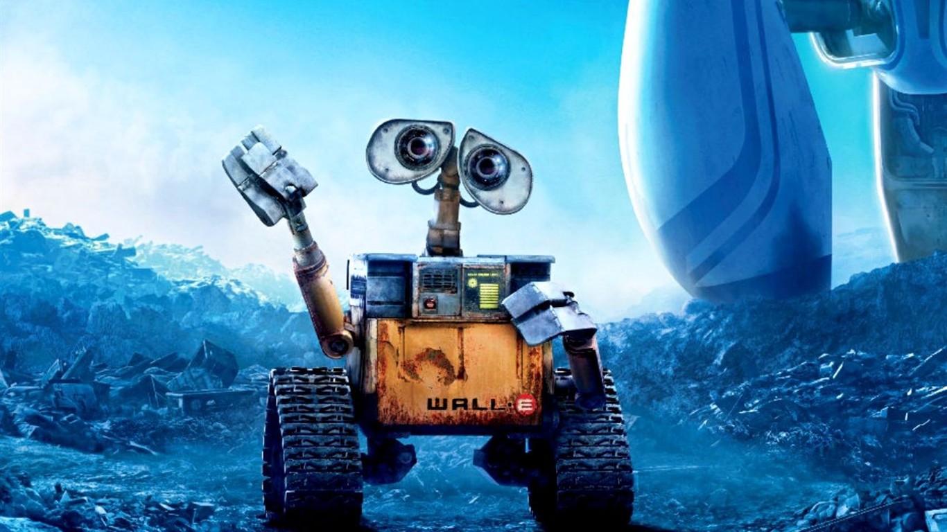 WALL E Robot Story wallpaper #17 - 1366x768