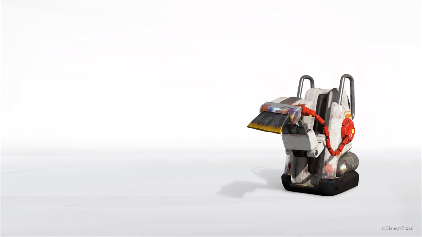 WALL E Robot historia de fondo de pantalla #30 - 1366x768
