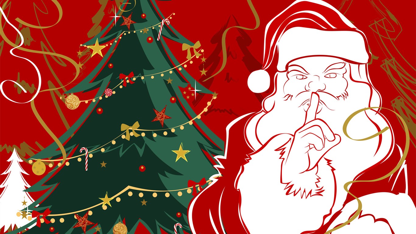 Christmas Theme HD Wallpapers (2) #37 - 1366x768