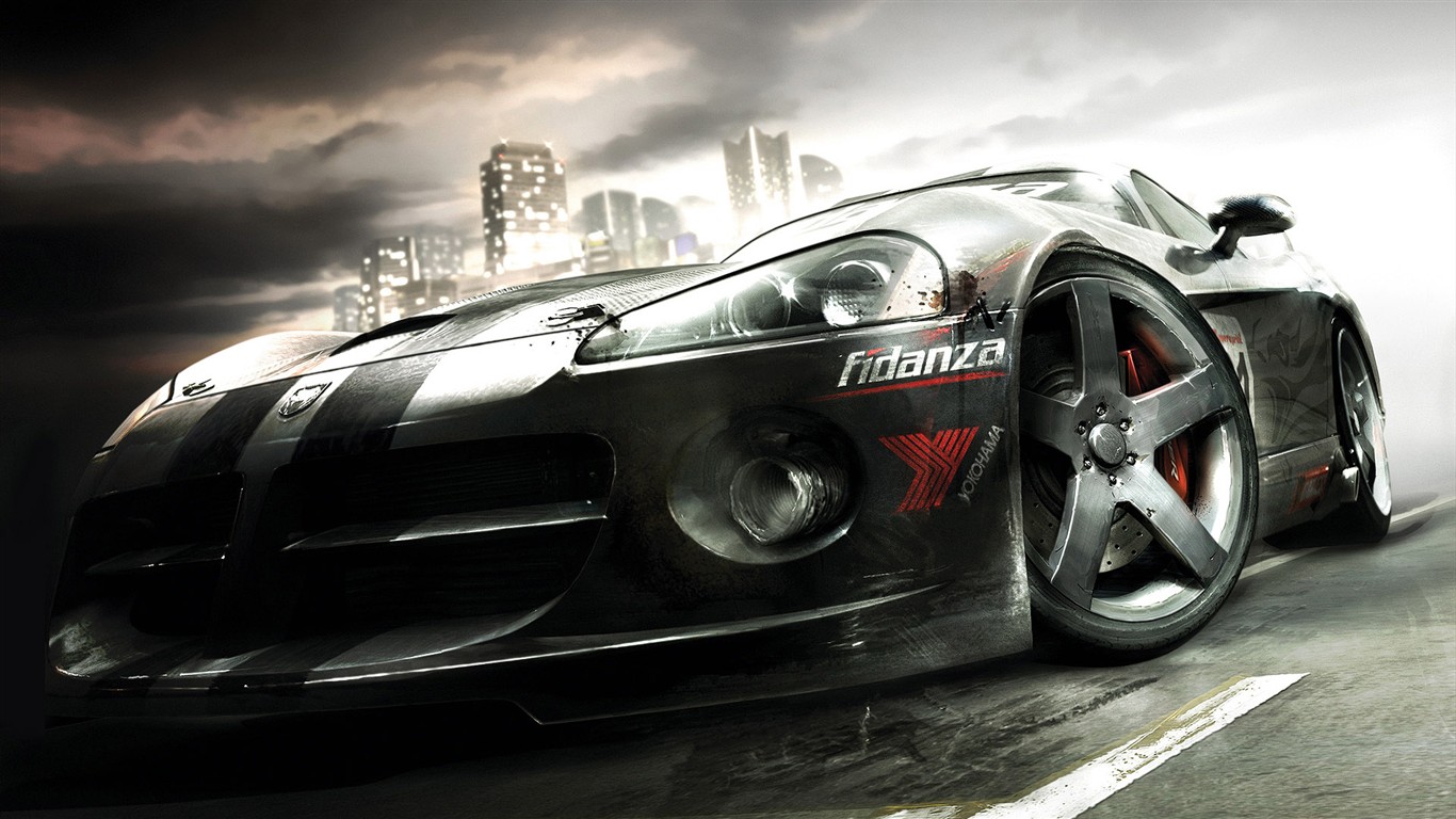 Racing Games Computer Wallpaper #7 - 1366x768