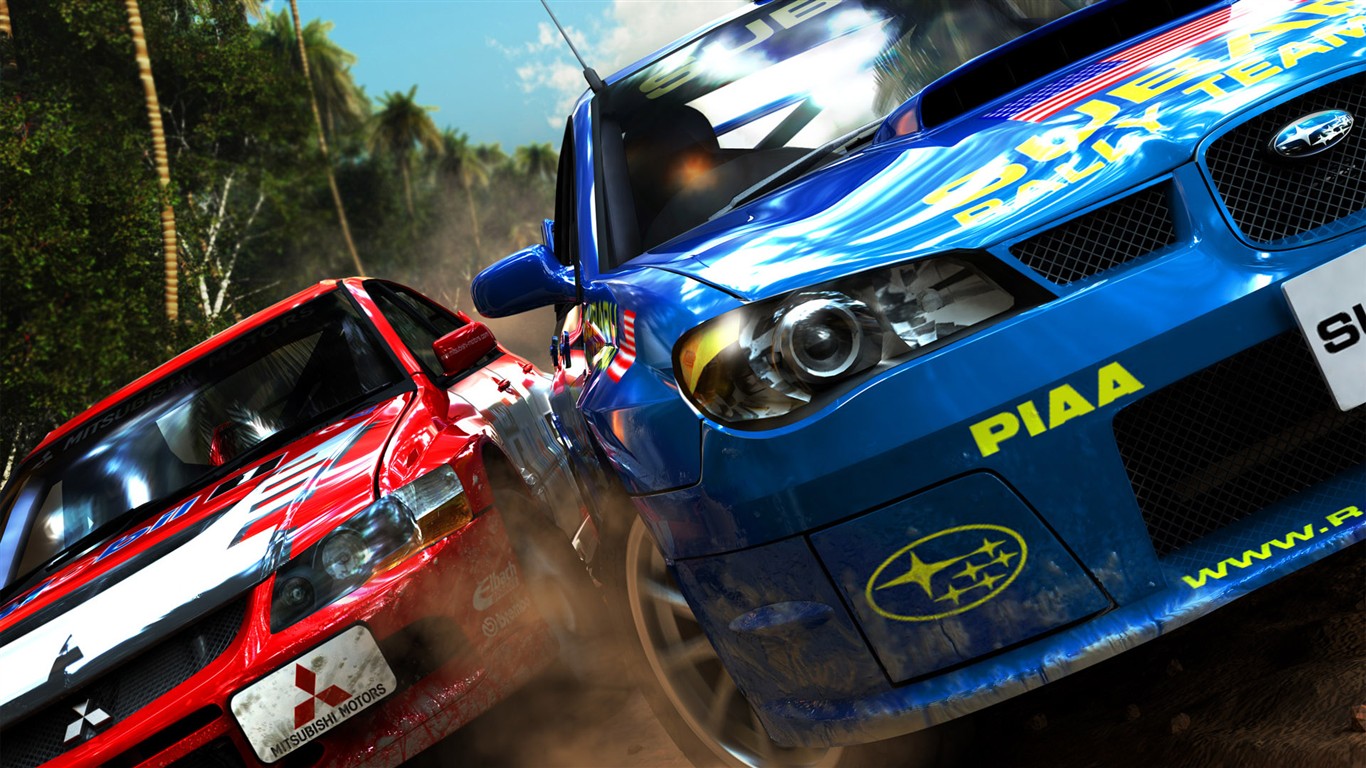 Racing Games Computer Wallpaper #15 - 1366x768