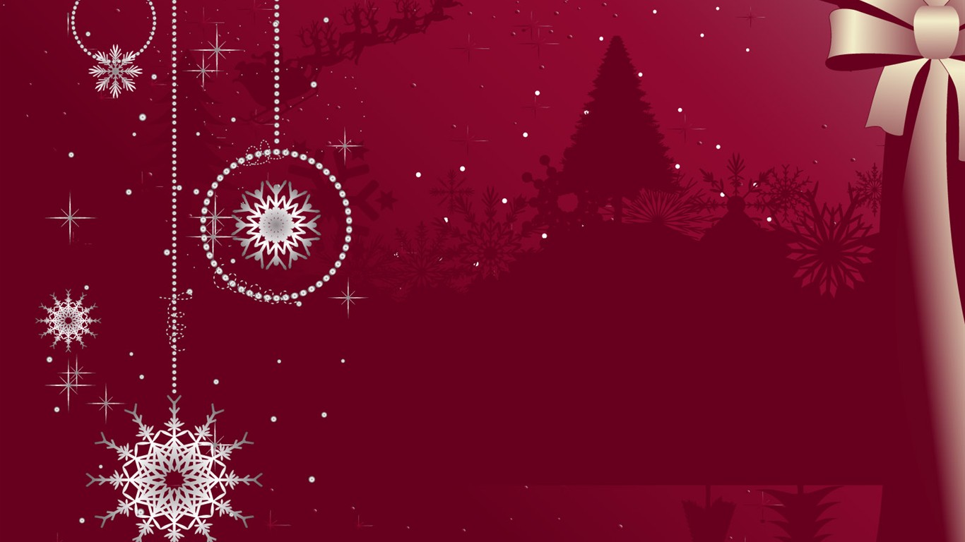Christmas Theme Fonds d'écran HD (1) #27 - 1366x768