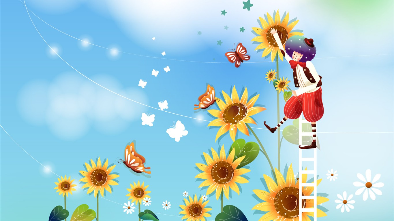 Fairy Tale Dreams Cartoon Wallpapers #9 - 1366x768