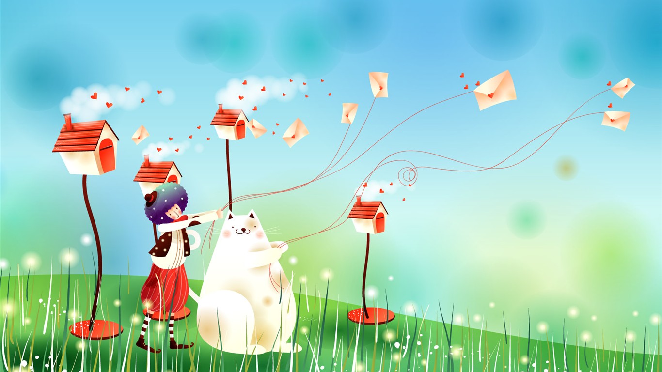 Fairy Tale Dreams Cartoon Wallpapers #15 - 1366x768