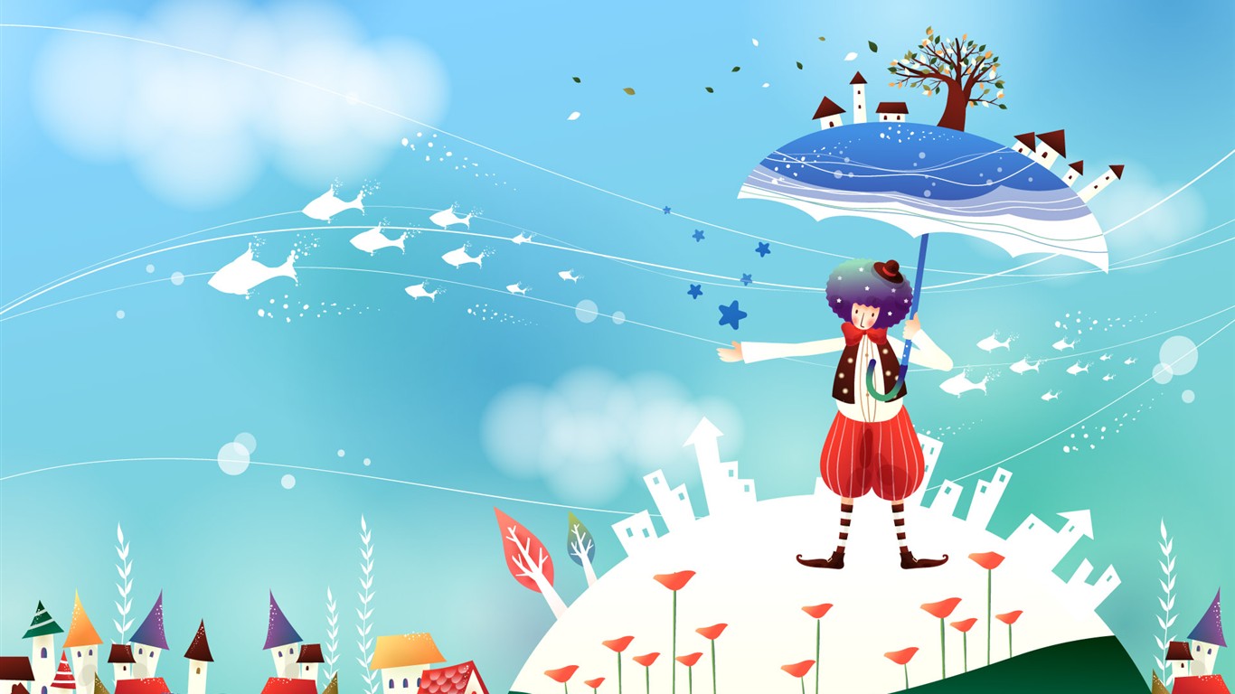 Fairy Tale Dreams Cartoon Wallpapers #16 - 1366x768