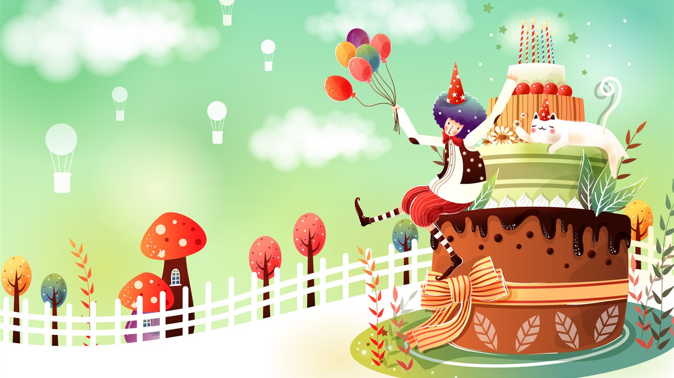 Fairy Tale Dreams Cartoon Wallpapers #19 - 1366x768