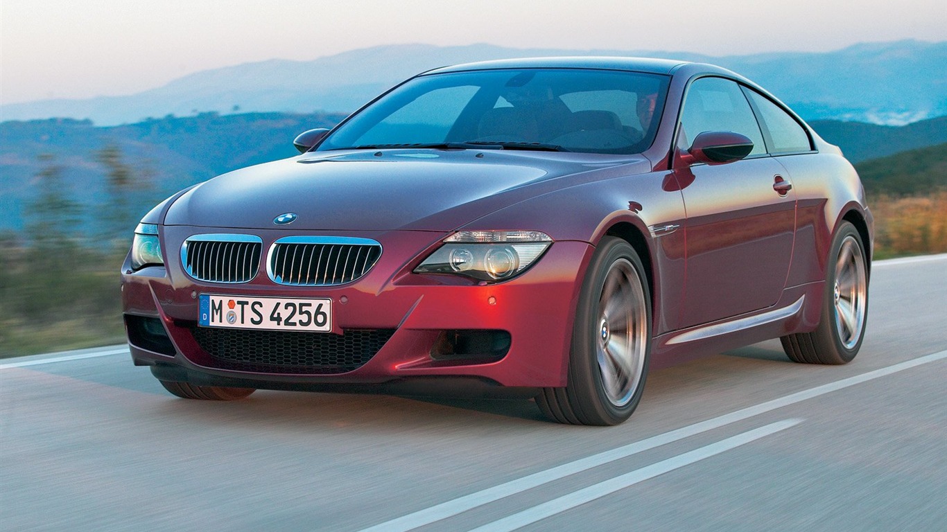 BMW M6-Fond d'écran #6 - 1366x768