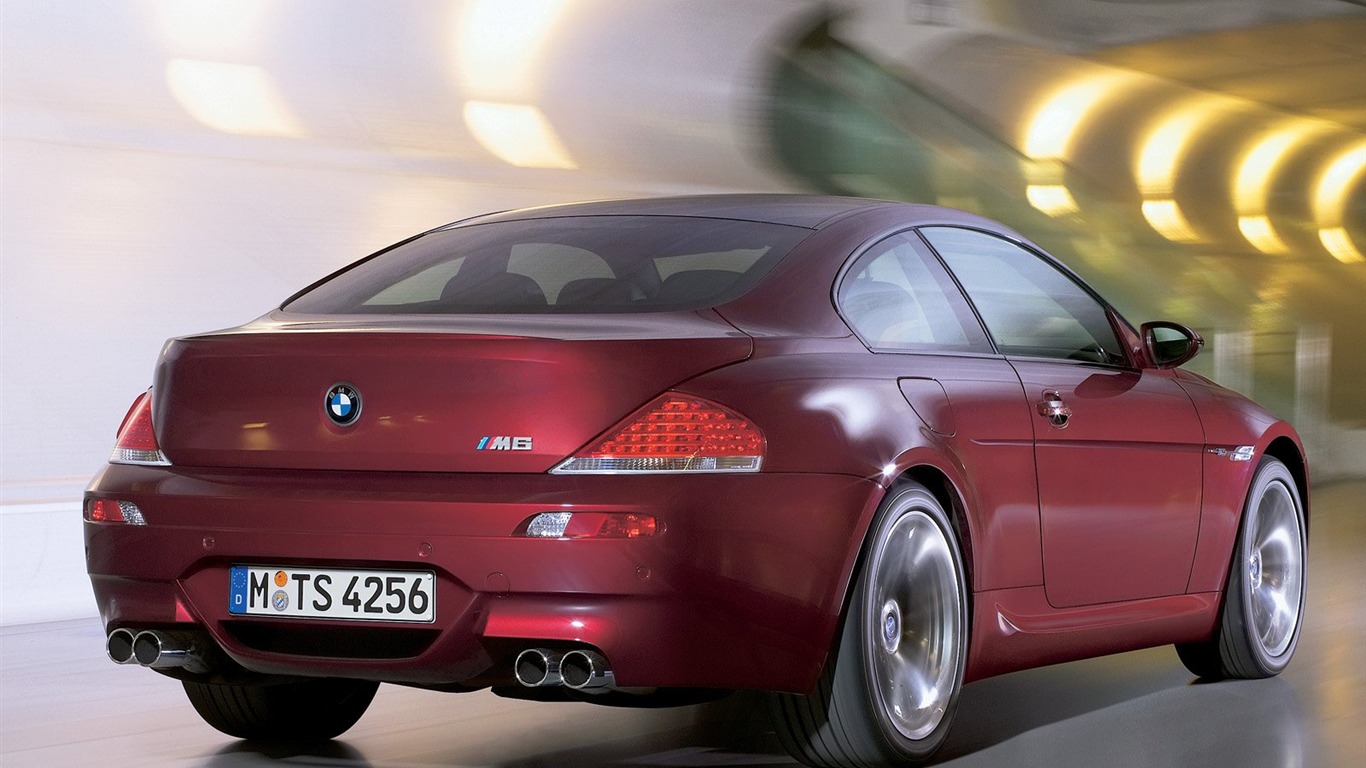 BMW M6-Fond d'écran #10 - 1366x768
