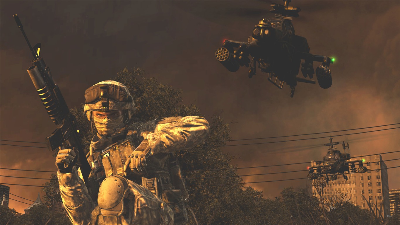 Call of Duty 6: Modern Warfare 2 HD Wallpaper #12 - 1366x768
