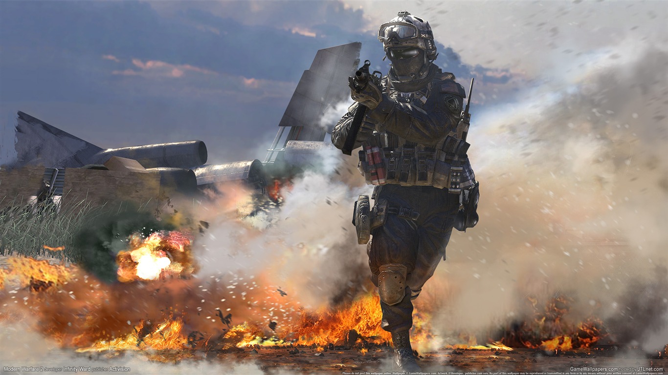 Call Of Duty 6: Modern Warfare 2 HD обои #38 - 1366x768