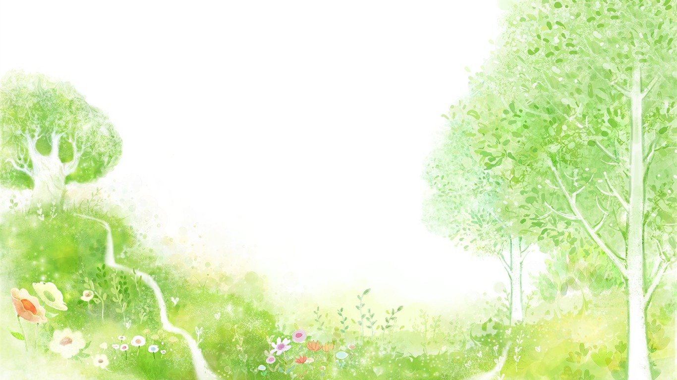 Cartoon Fantasy Scenery Wallpapers #27 - 1366x768