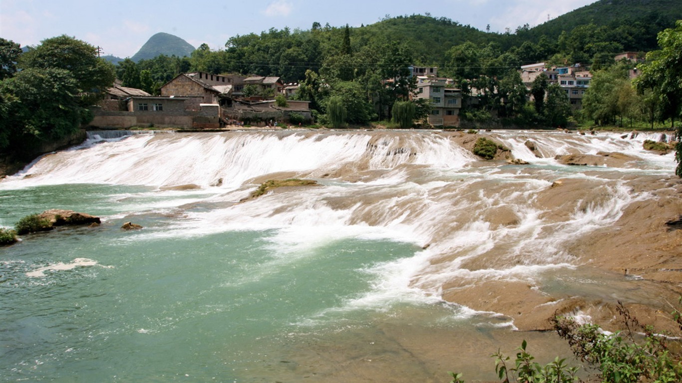 Huangguoshu Falls (Minghu œuvres Metasequoia) #11 - 1366x768