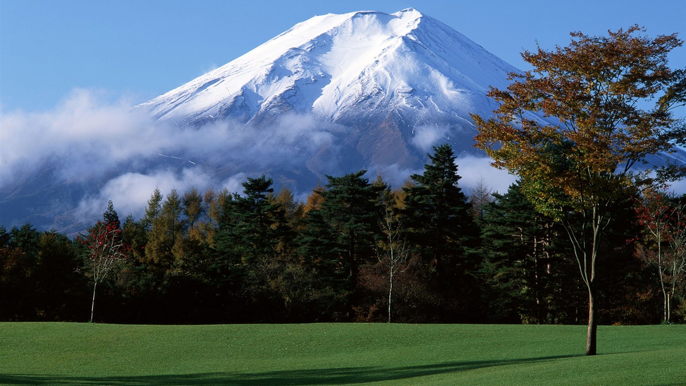 富士山風光壁紙專輯 #1 - 1366x768