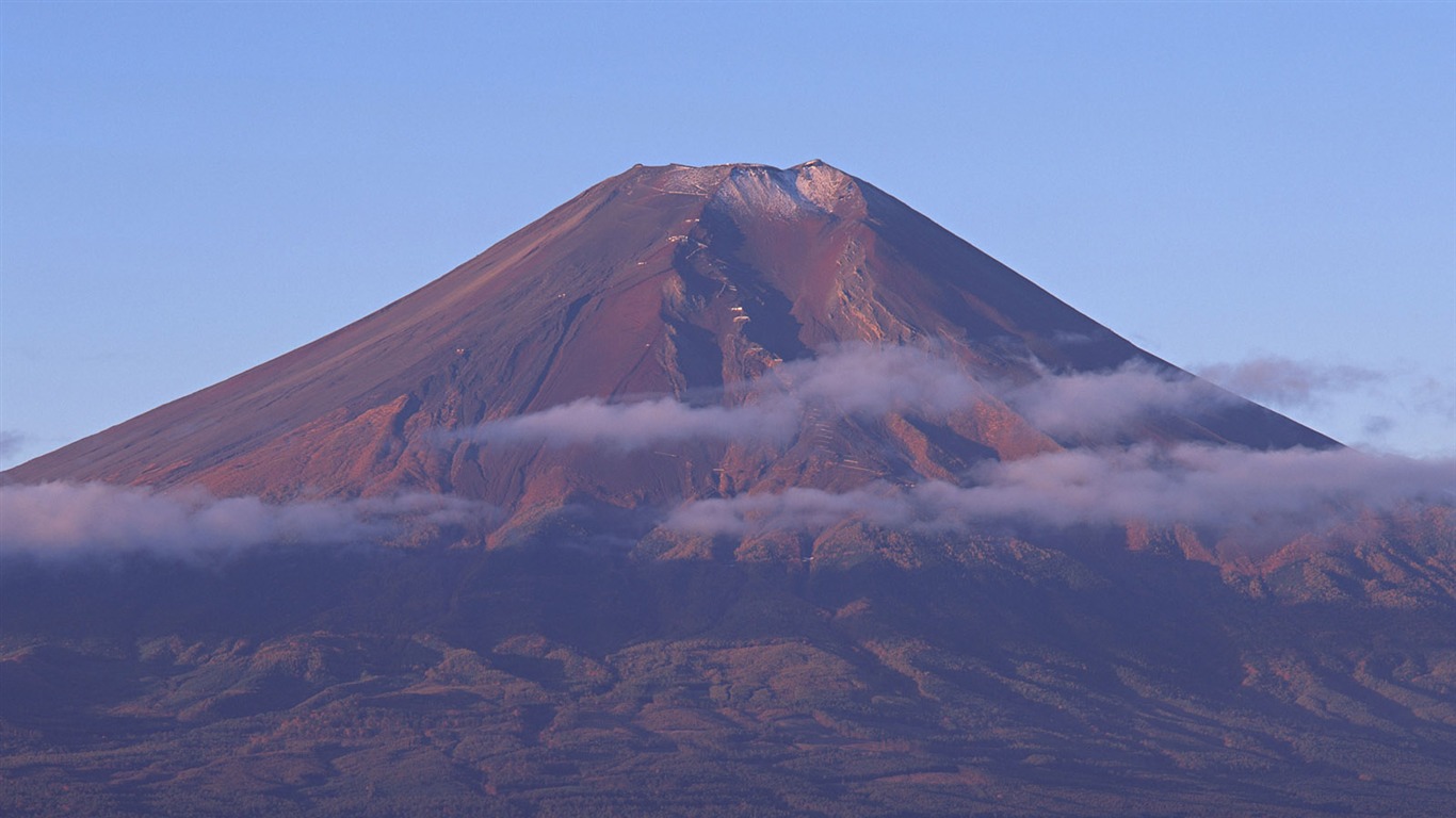 富士山風光壁紙專輯 #10 - 1366x768