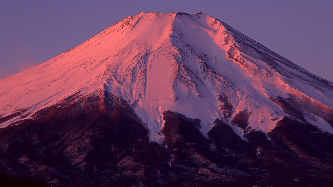 富士山風光壁紙專輯 #13 - 1366x768