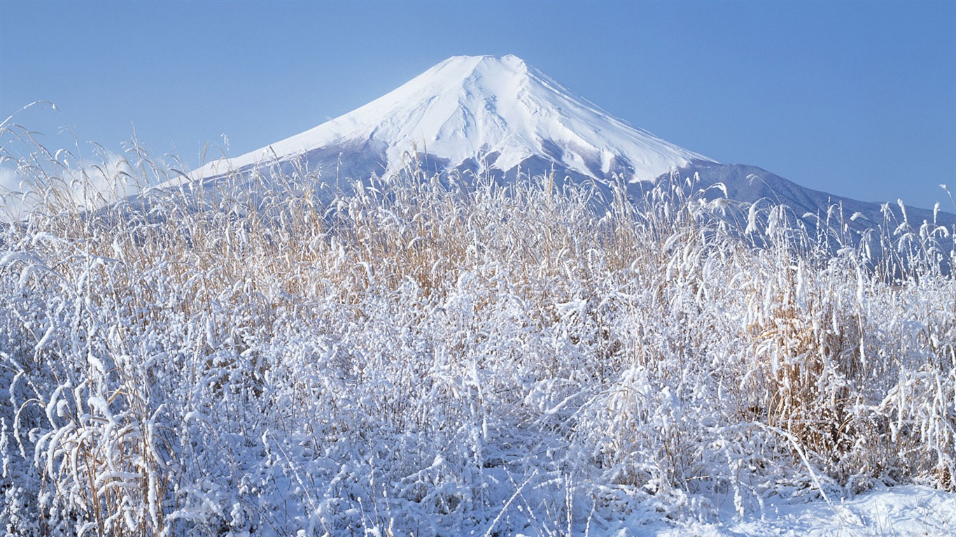 Fuji Krajina Tapety Album #22 - 1366x768