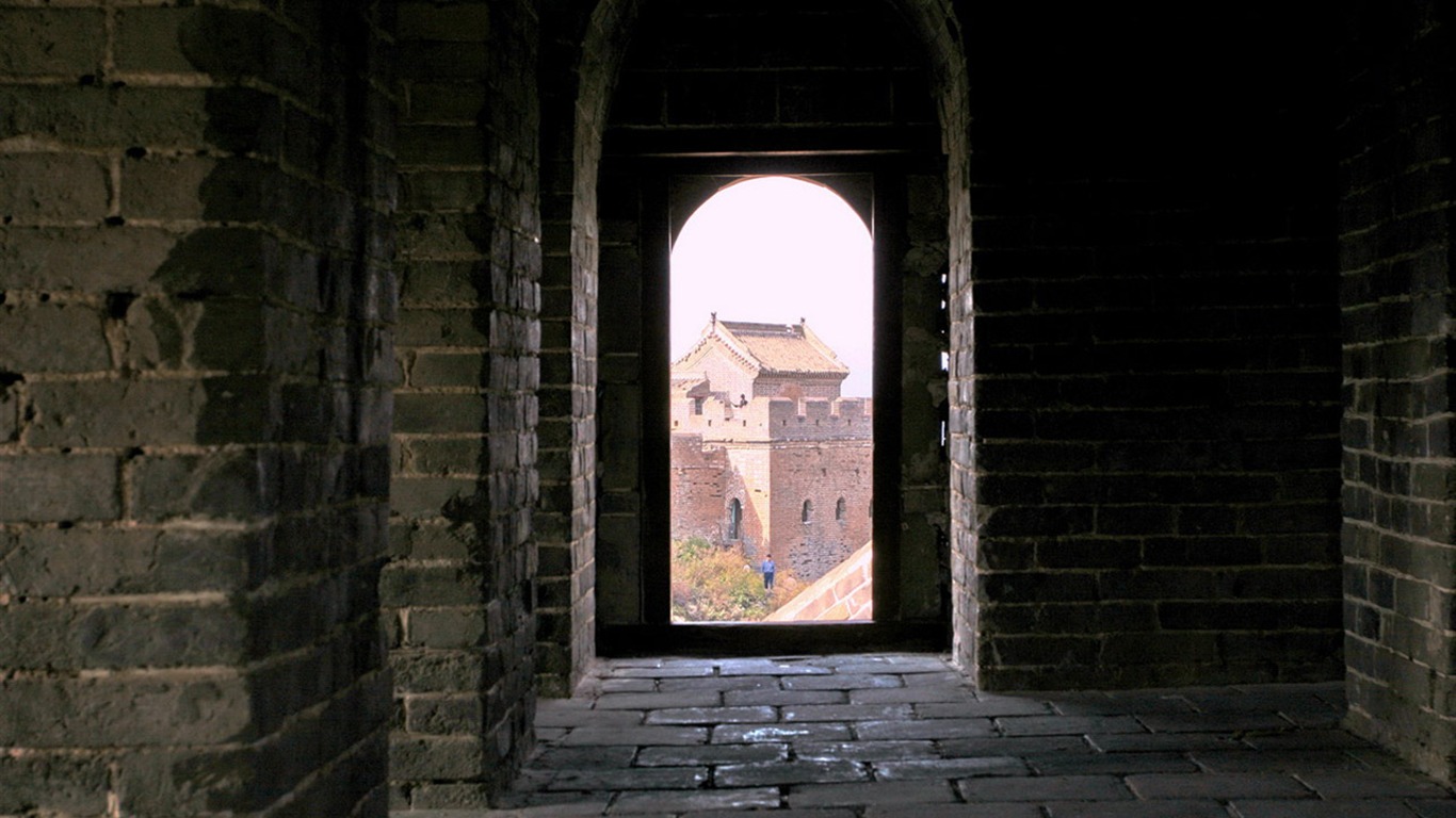 Jinshanling Great Wall (Minghu œuvres Metasequoia) #6 - 1366x768