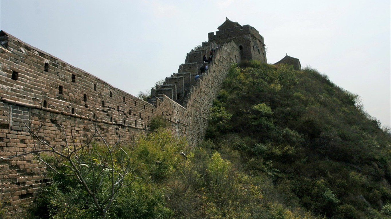 Jinshanling Gran Muralla (Minghu obras Metasequoia) #15 - 1366x768
