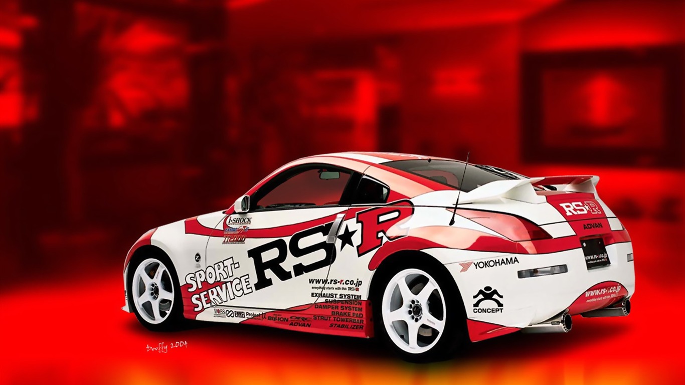 Fire car HD wallpaper #20 - 1366x768