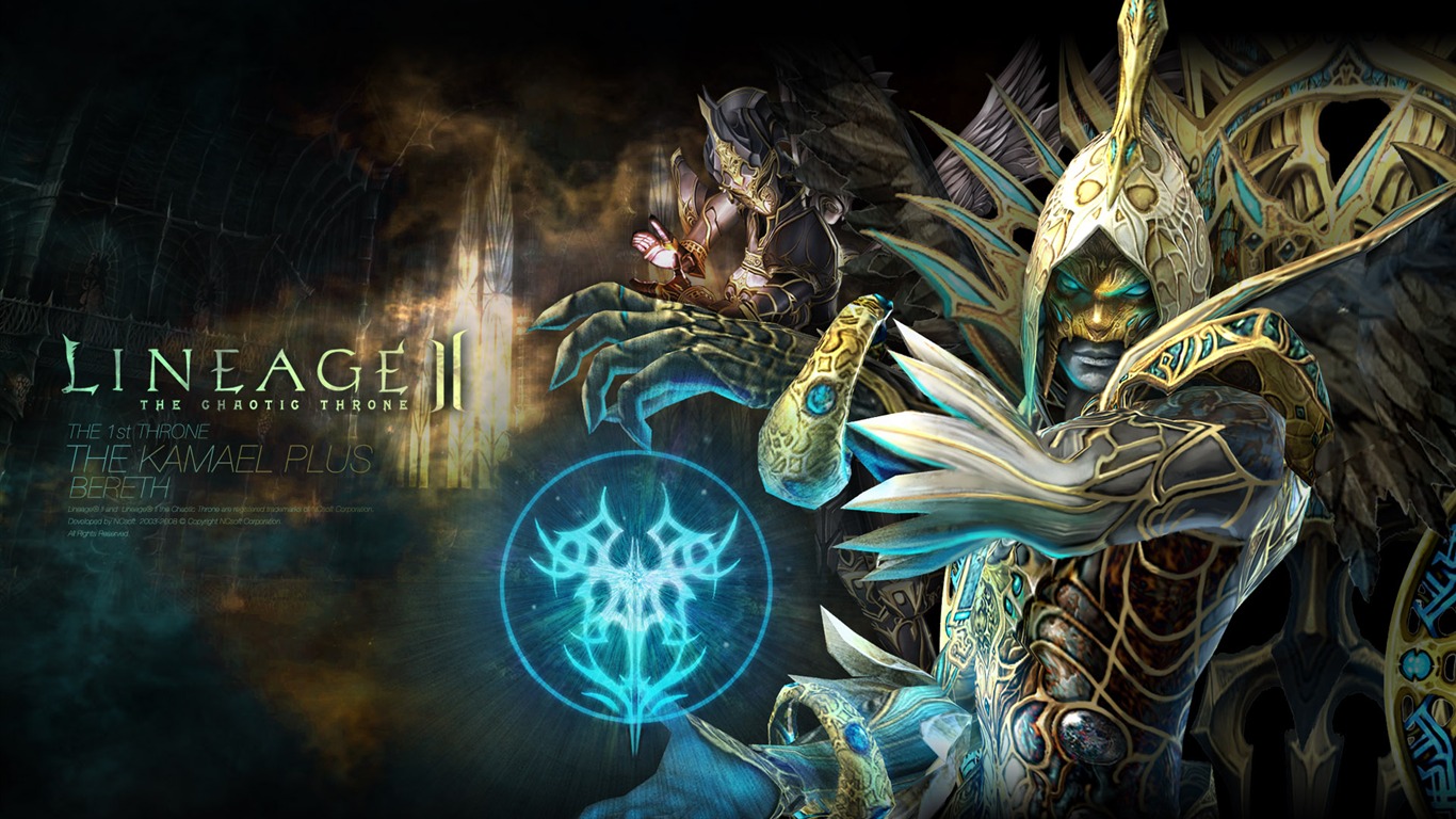 LINEAGE Ⅱ Modellierung HD-Gaming-Wallpaper #18 - 1366x768