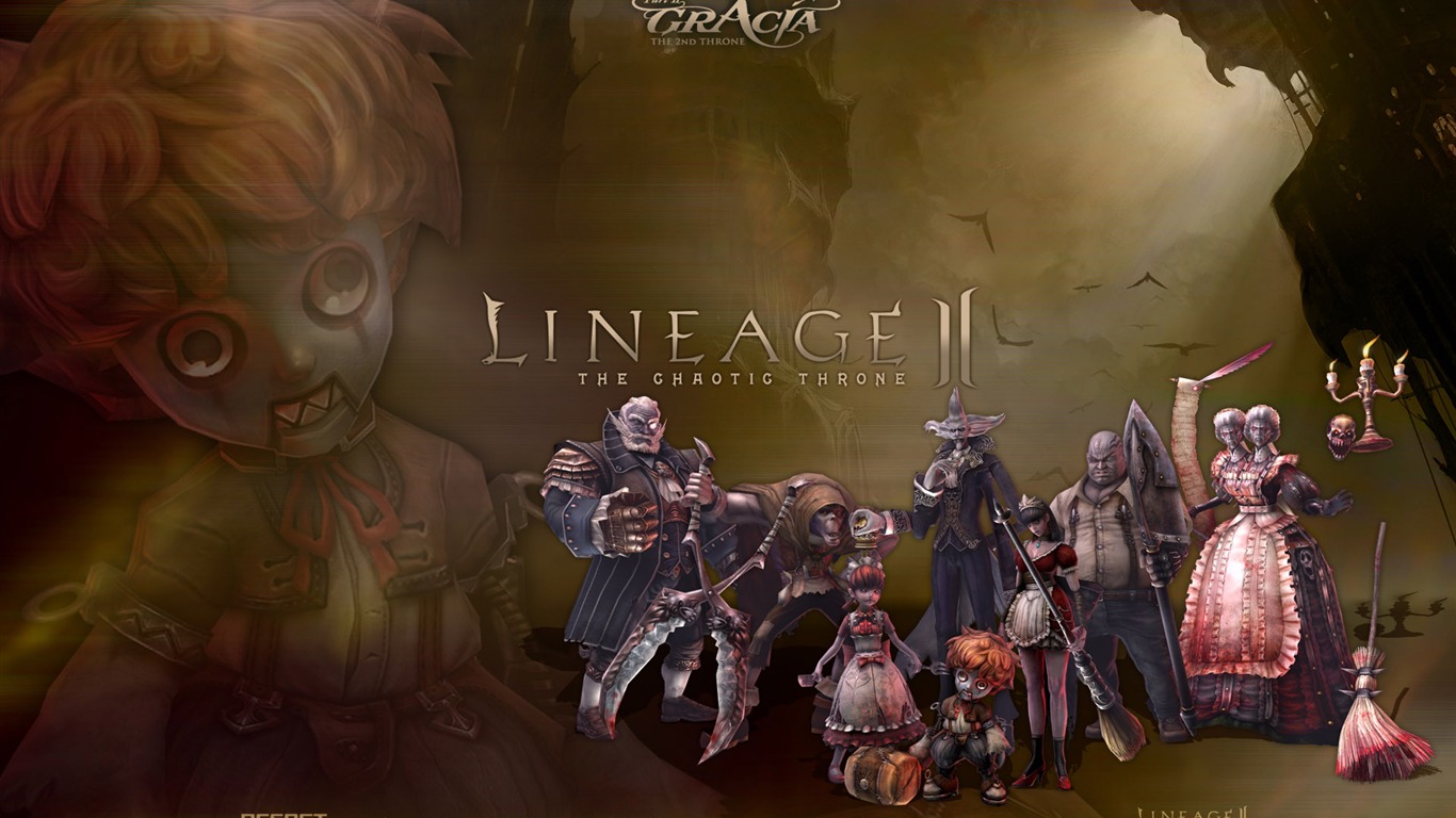 LINEAGE Ⅱ Modellierung HD-Gaming-Wallpaper #20 - 1366x768