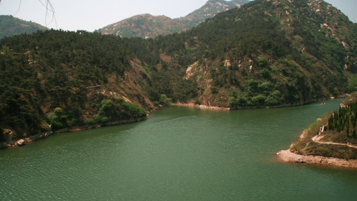 라이우 풍경 (Minghu Metasequoia 작동) #10 - 1366x768