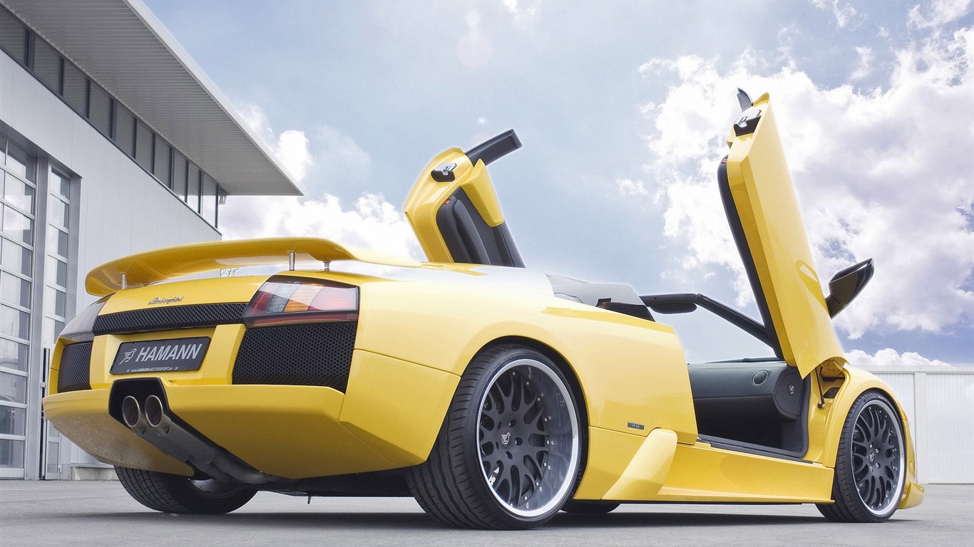 Cool автомобили Lamborghini обои #20 - 1366x768