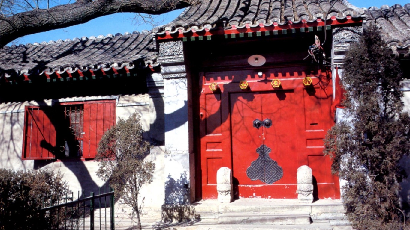 Ancien Hutong vie pour de vieilles photos papier peint #4 - 1366x768