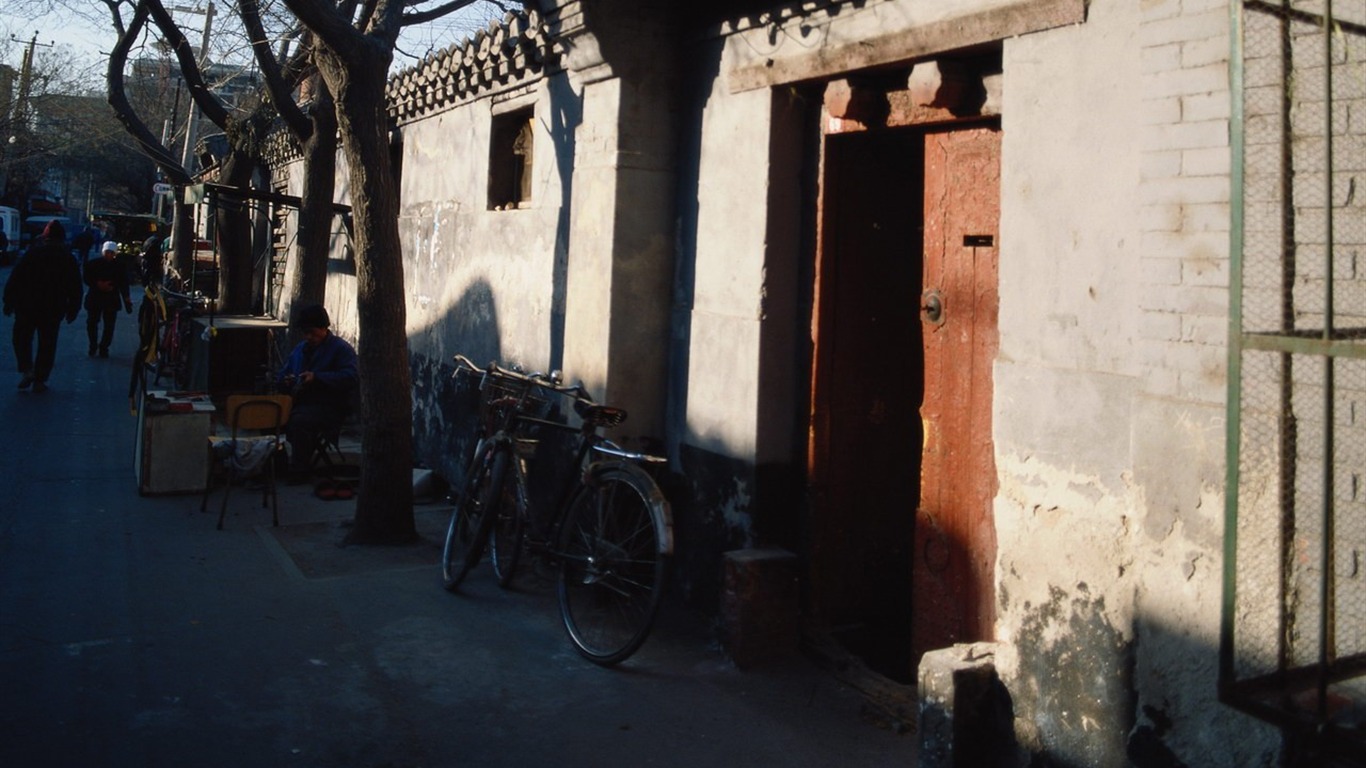 Old Hutong life for old photos wallpaper #22 - 1366x768