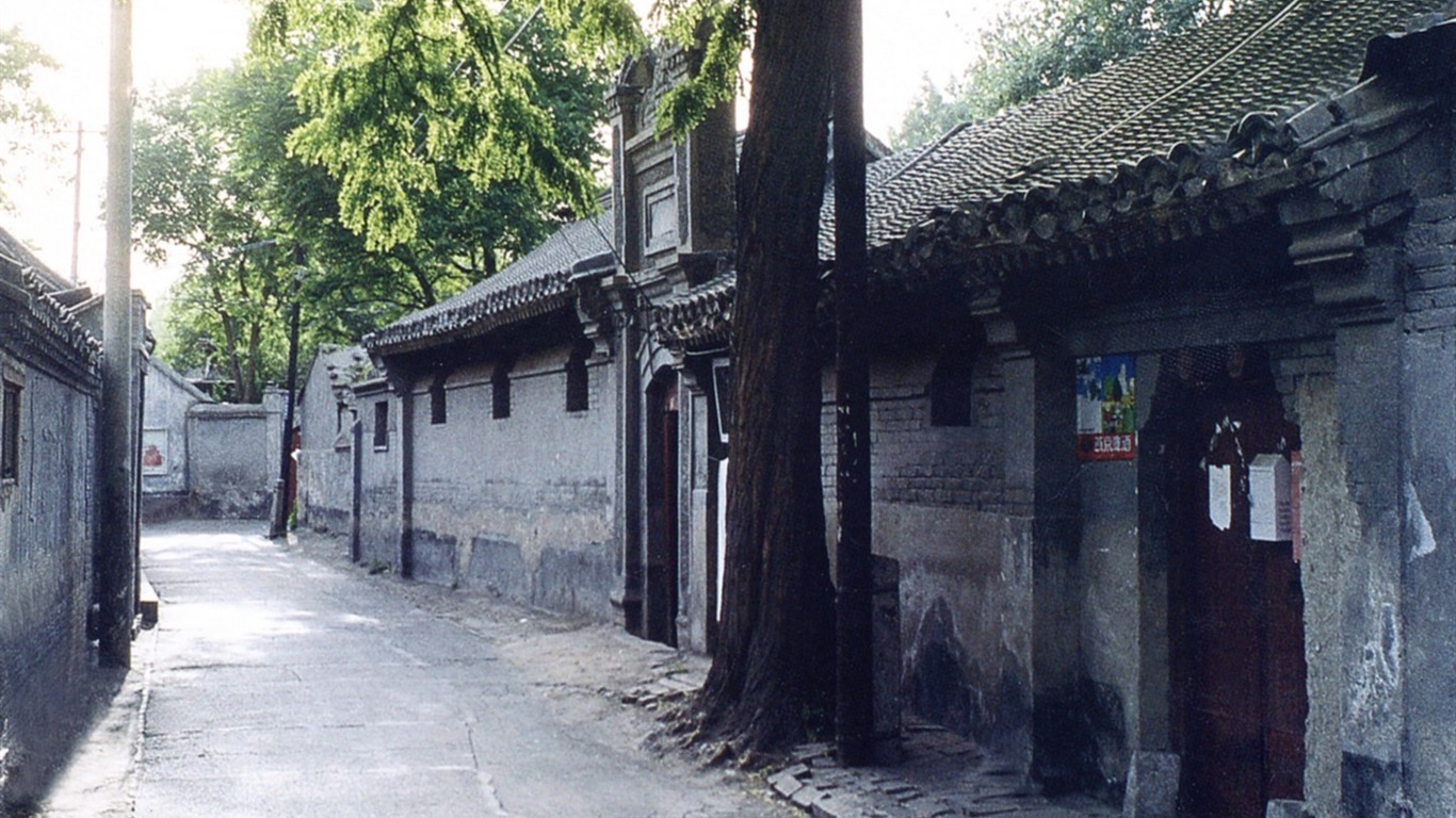 Old Hutong life for old photos wallpaper #38 - 1366x768
