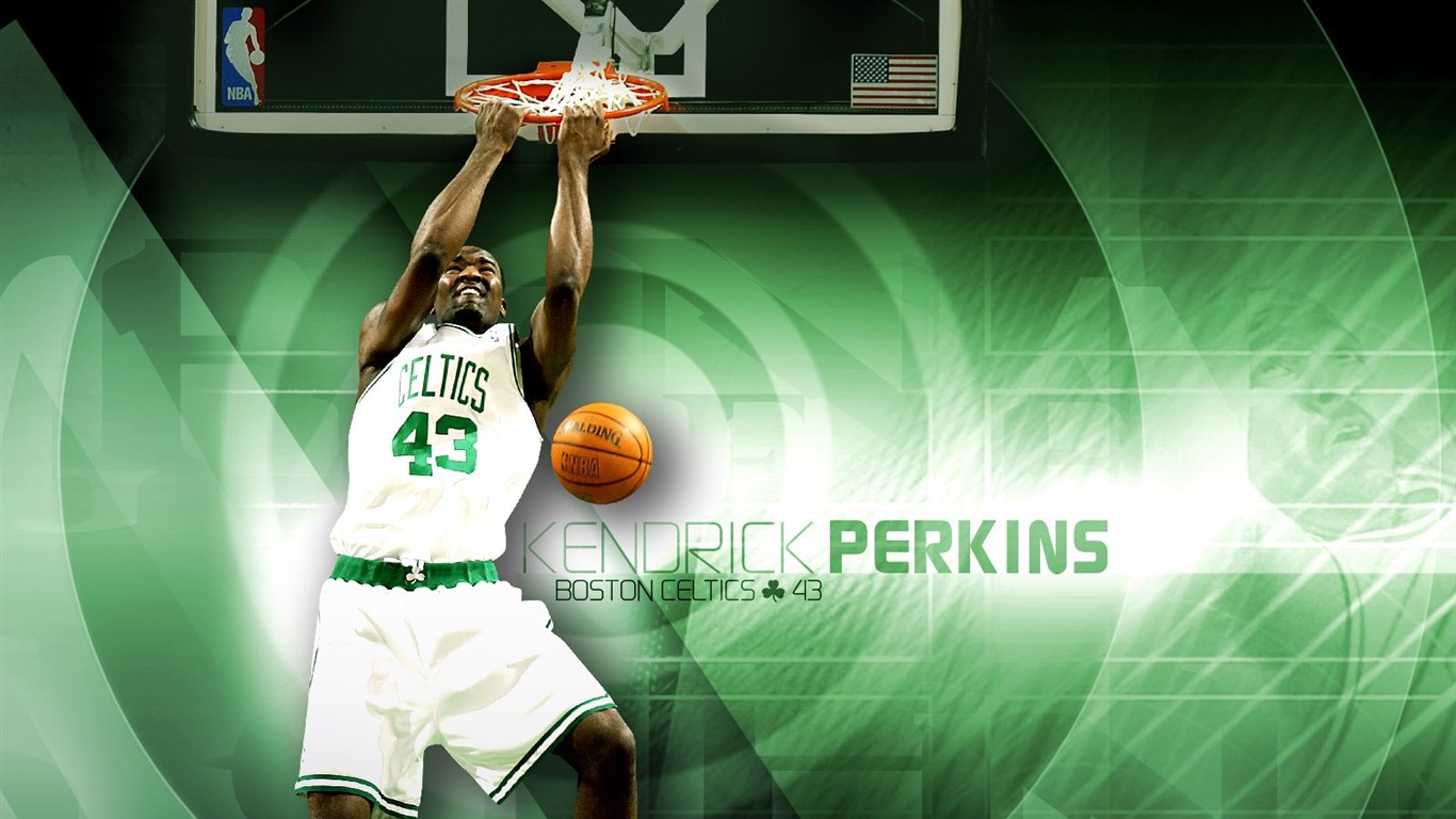 Boston Celtics Oficiální Wallpaper #2 - 1366x768