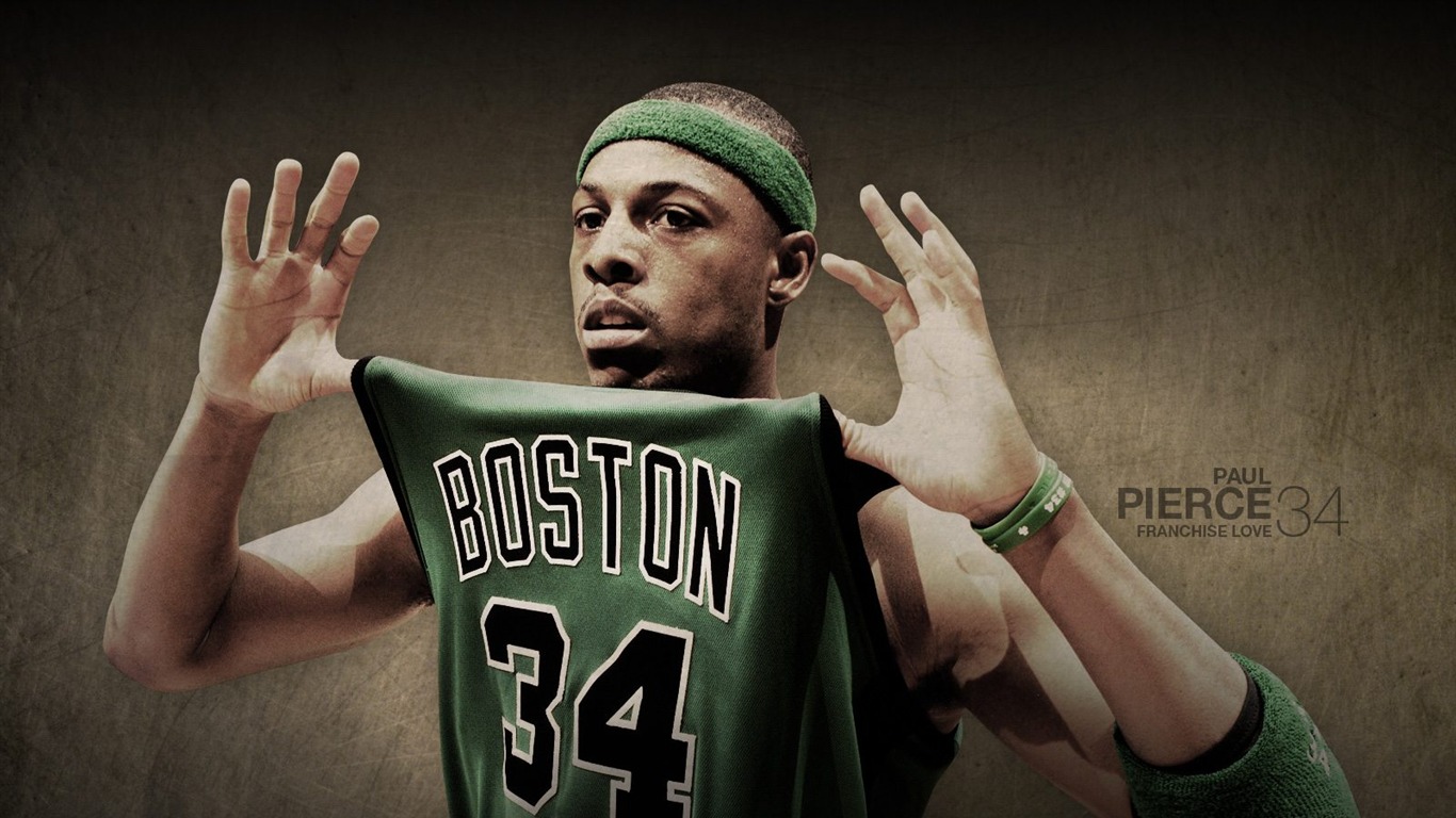Boston Celtics Oficiální Wallpaper #10 - 1366x768