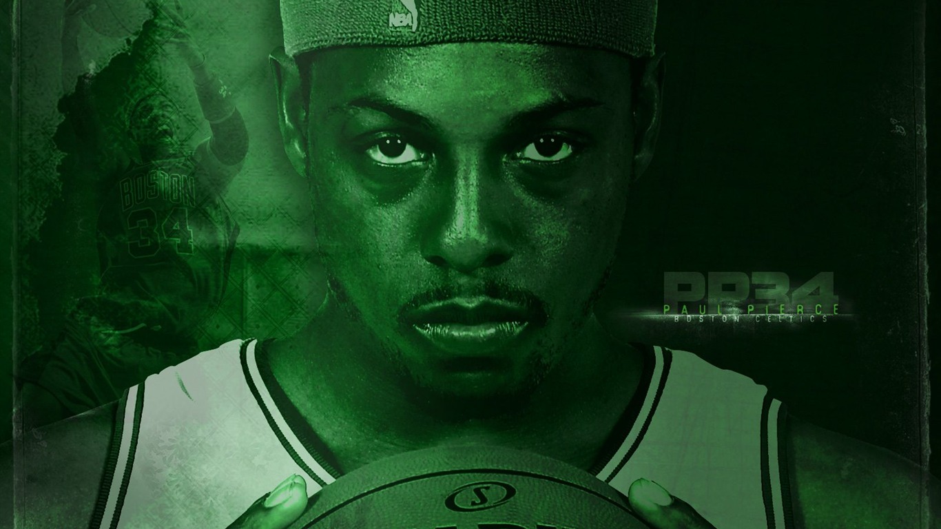 Boston Celtics Oficiální Wallpaper #11 - 1366x768